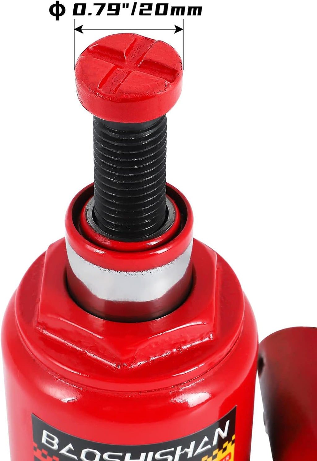 2 Ton Hydraulic Bottle Jack with Carrying Case Pack of 2 L162
