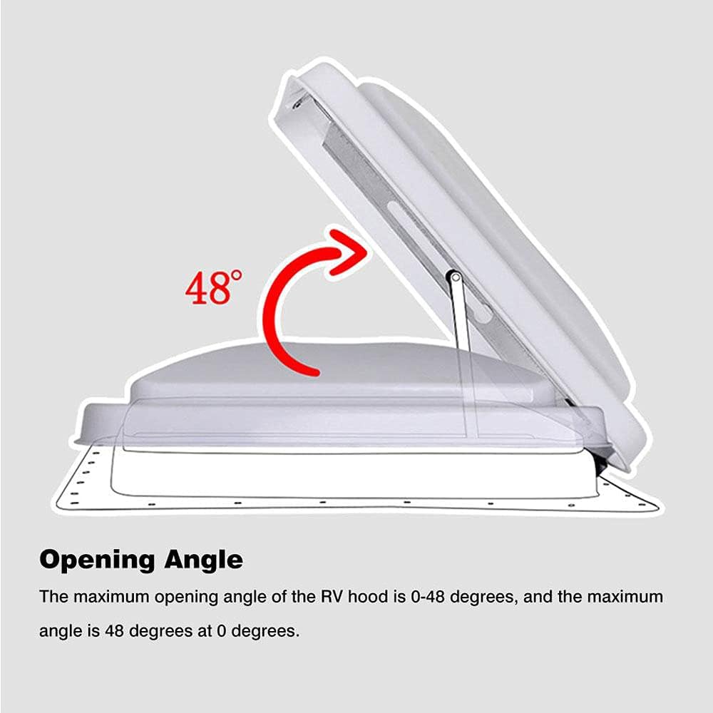 14x14 inch RV Roof Vent Cover Pack of 2 O61457