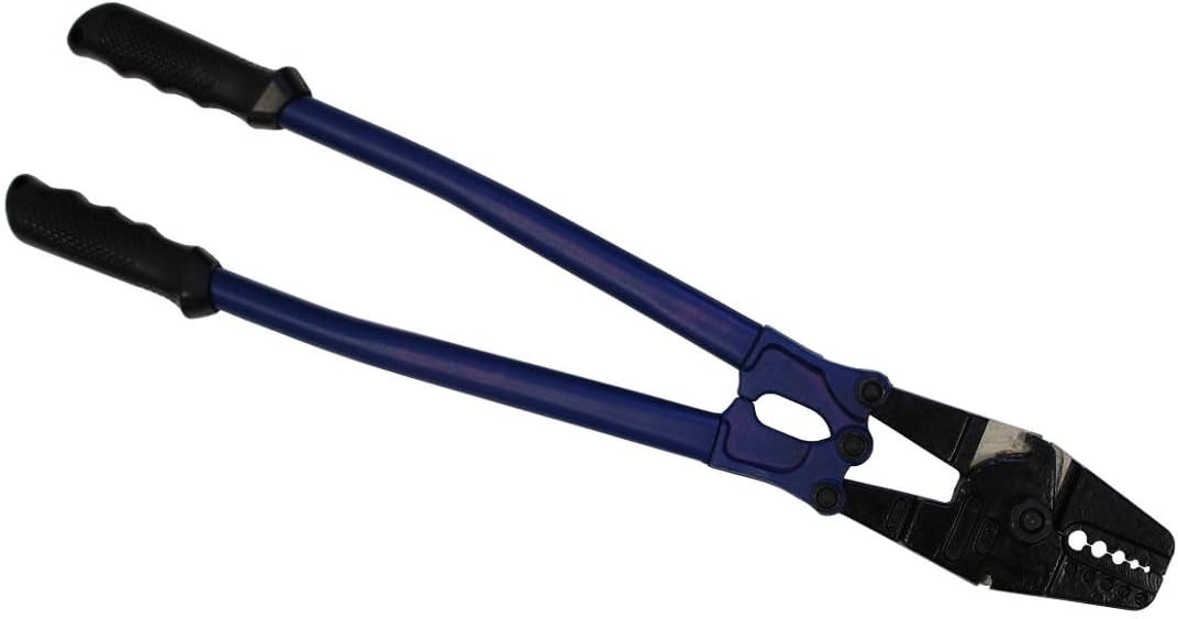 Swaging Tool Hand Crimping Tool for Wire Rope Aircraft Cable 1/16’’-3/16’’ Pack of 2 G1416