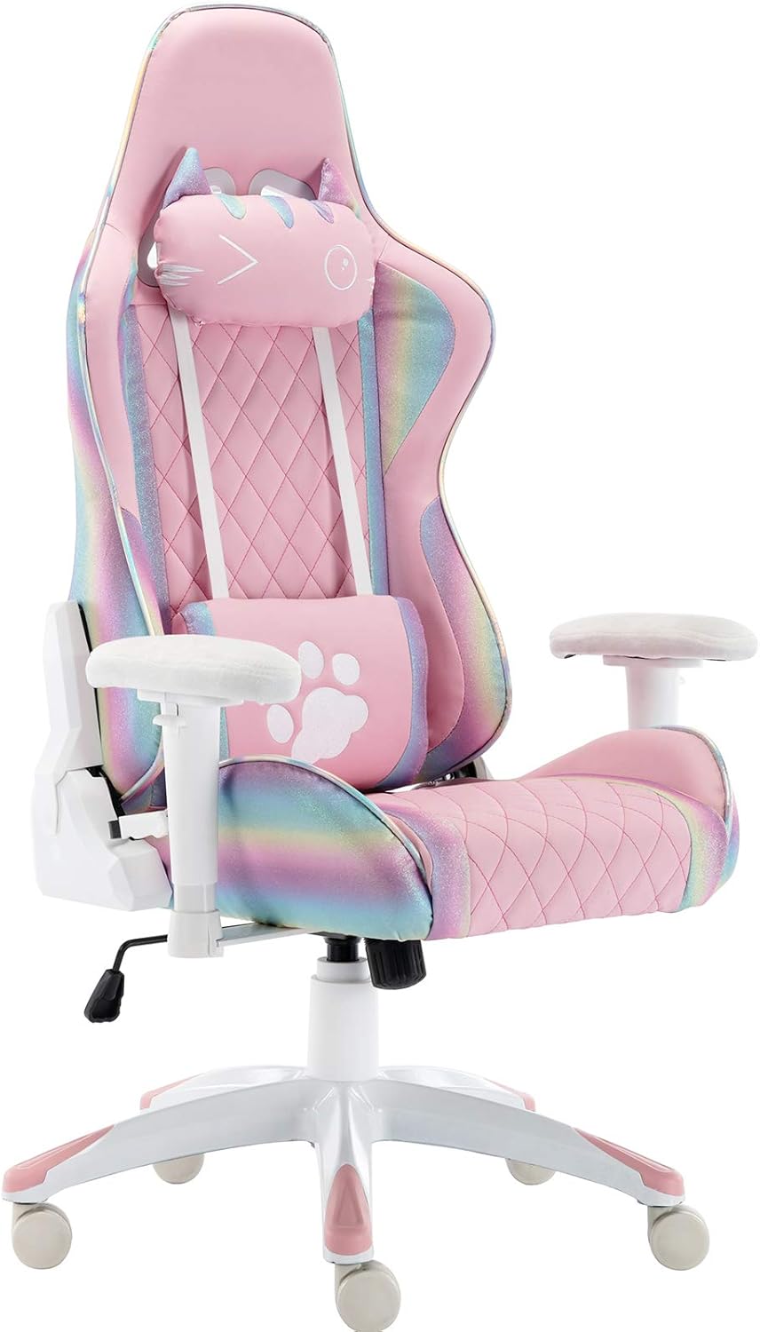 Pink Ergonomic Gaming Chair B844193