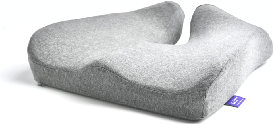 Light Grey Extra-Dense Memory Foam Seat Cushion N880144