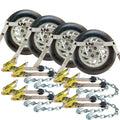 Car Tie Down Chain Anchors Side Rail 4 Pack 3300 Lbs SWL N7767