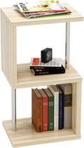 Walnut 5-Tier Steel Frame Ladder Bookshelf N863777