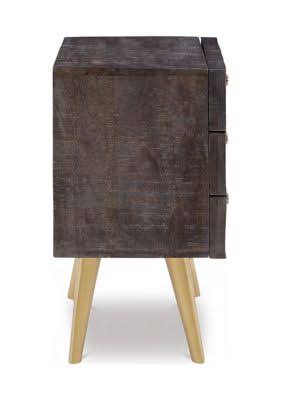 Mocha Brown 3 Drawer Cabinet W885