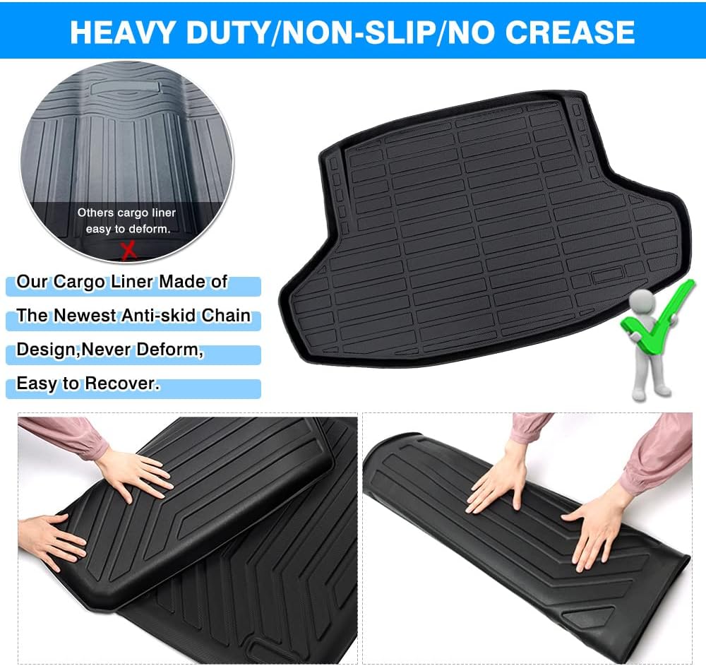 TPE Cargo Liner Trunk Mat Pack of 2 Y21667
