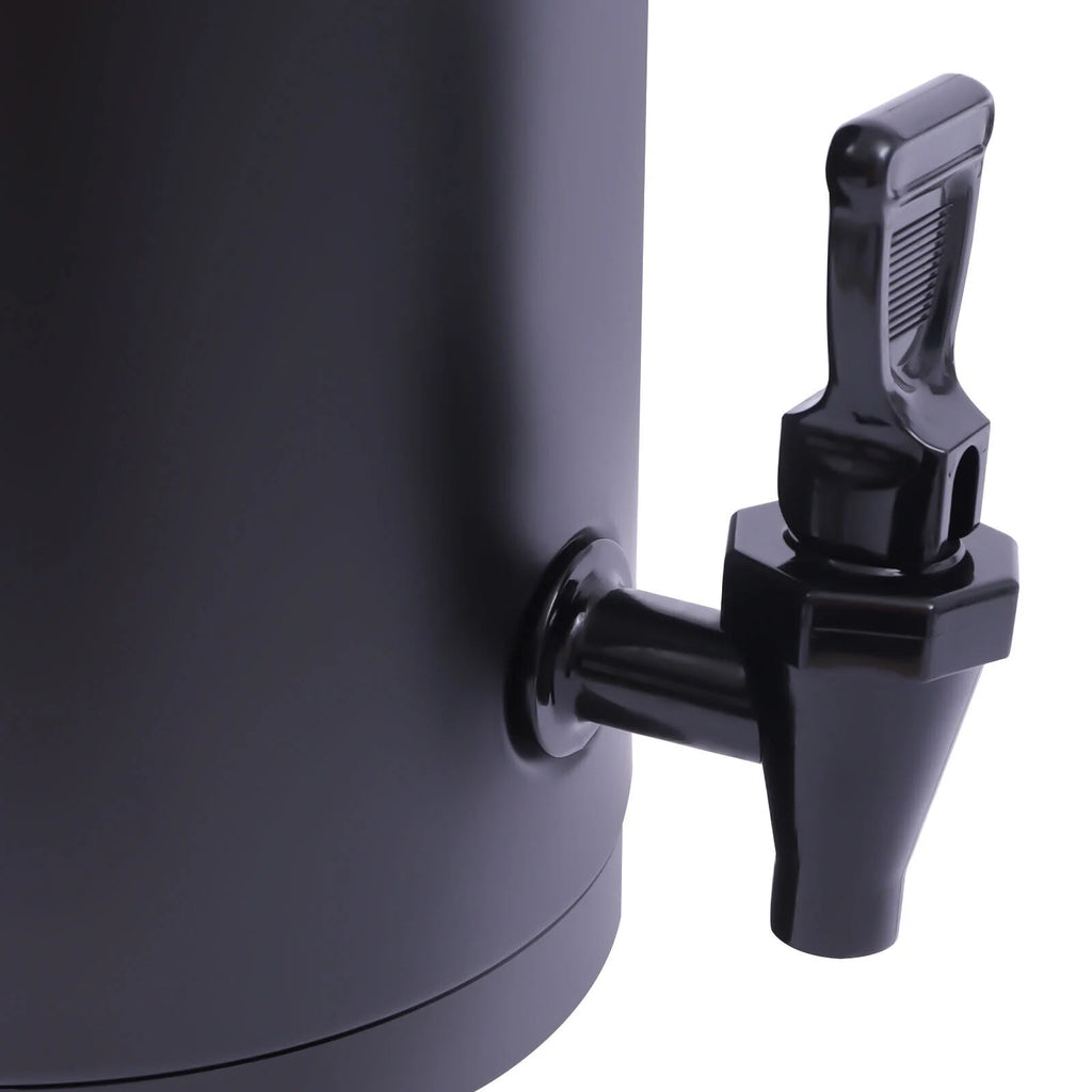 Black Insulated Beverage Dispenser with Handle F961