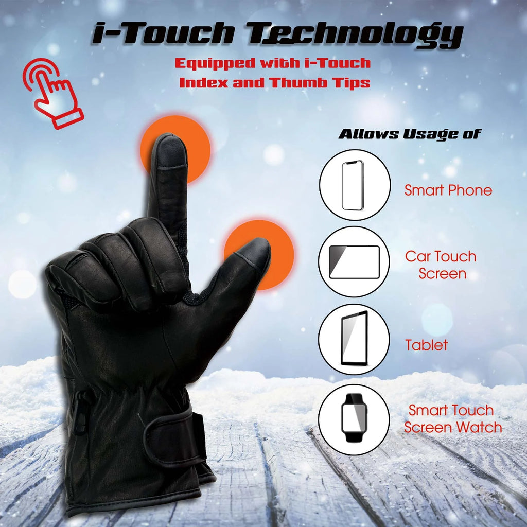Heated Winter Gloves with Battery 3X-Large N254