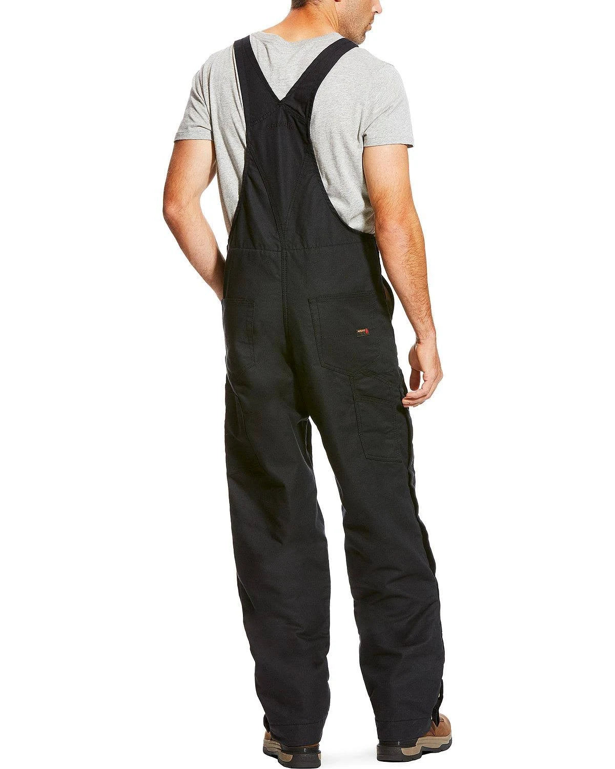 Black Insulated Overall Bib R361151