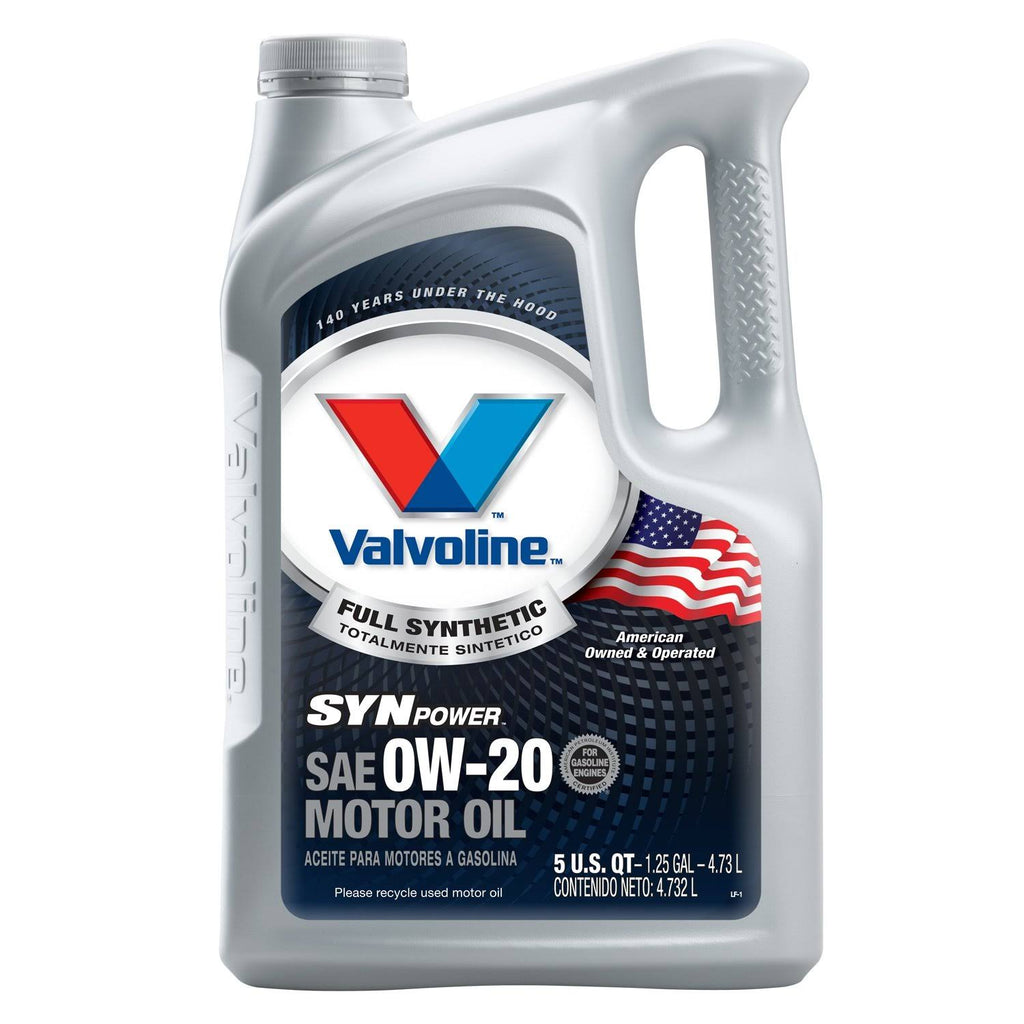 0W-20 Full Synthetic Motor Oil 5qt Case of 3 R4418