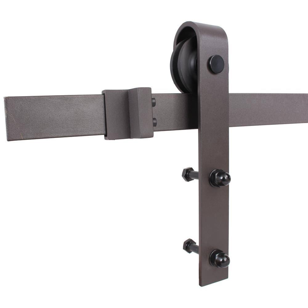 Walnut Barn Door with Hardware Kit N5764