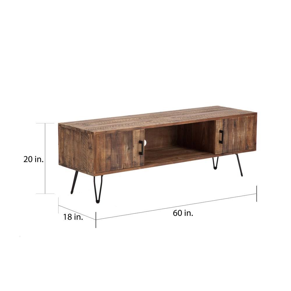 Carbon Black Media TV Stand Y87047