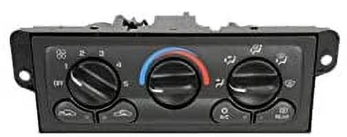 Heating and Air Conditioning Control Panel with Rear Window Defogger Switch C51525