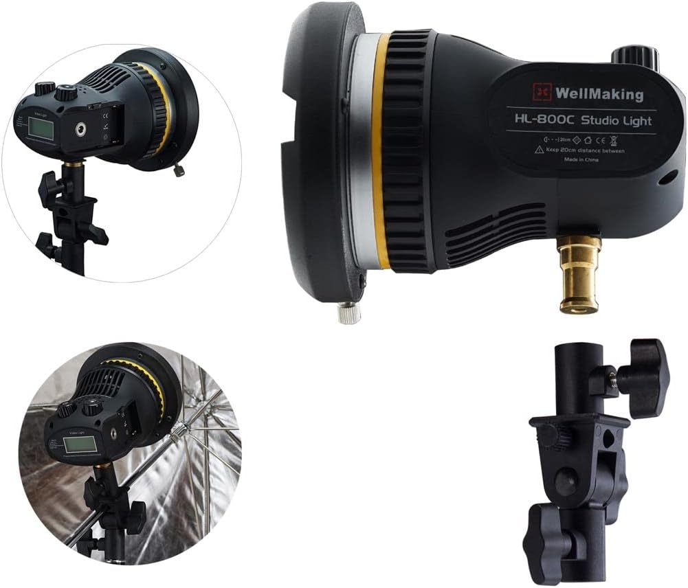 80W Portable LED COB Spotlight Video Light with Fresnel Lens Bowens Mount L443208