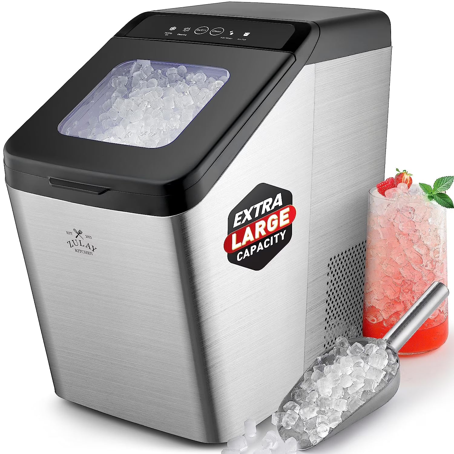 Soft Ice Maker Countertop Stainless Steel A3616