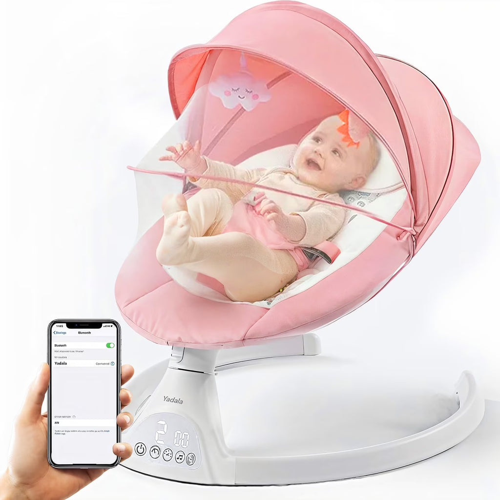 Pink Baby Swing H8863