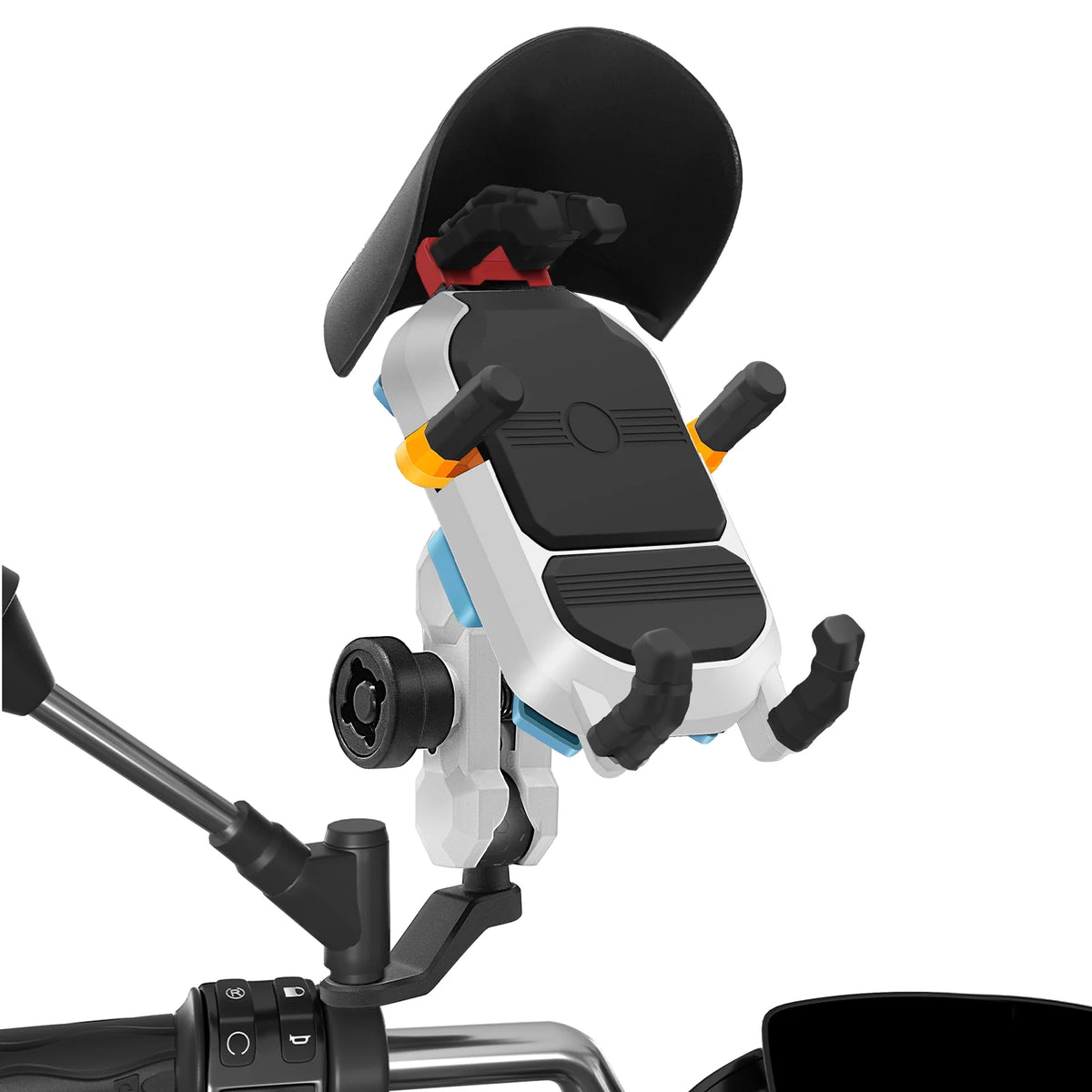 Waterproof Motorcycle Phone Mount Holder with 360° Rotation U49026
