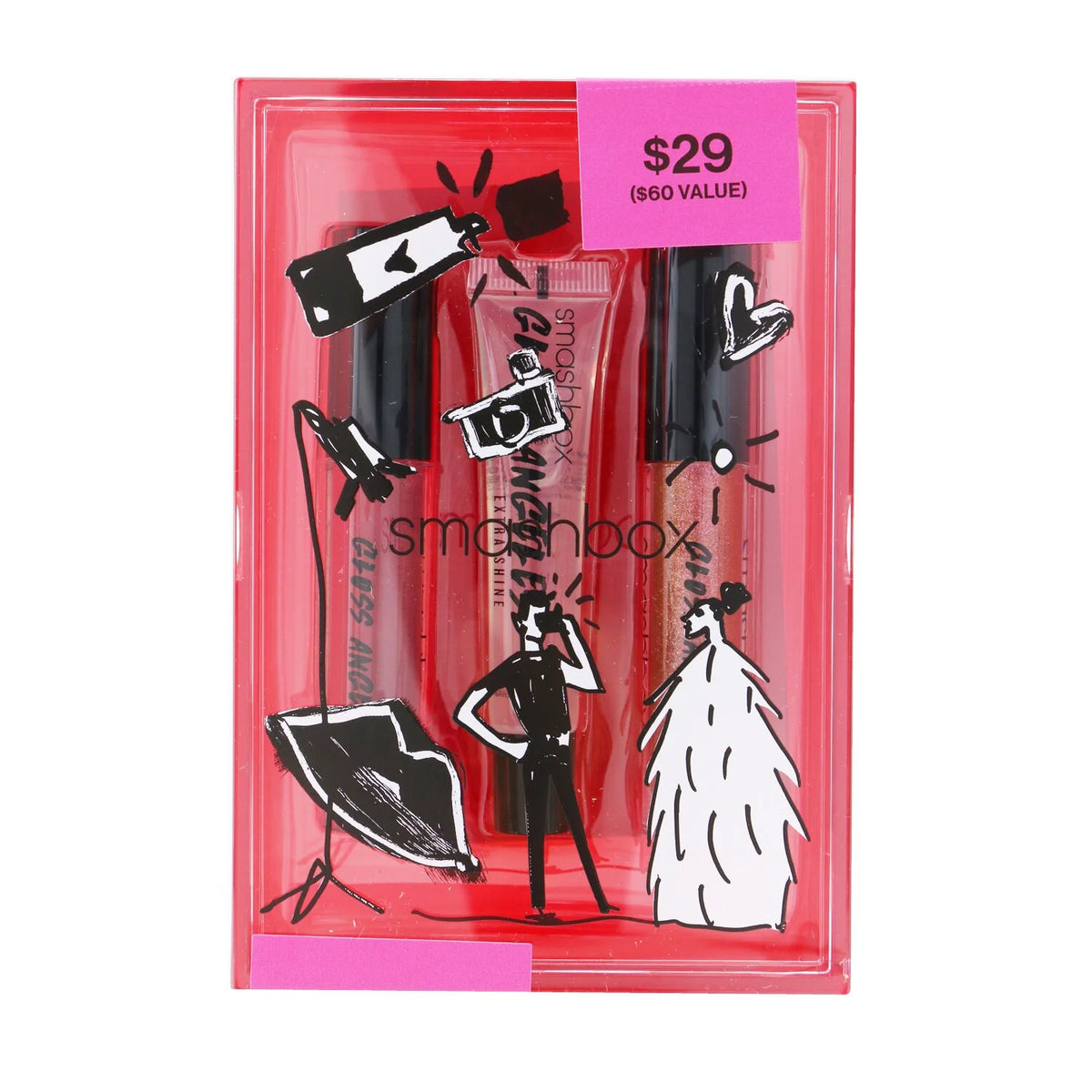 3x4ml/0.13oz Lip Gloss Trio Set E220552