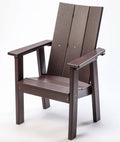 Turf Green Recycled Plastic Adirondack Chair M7157