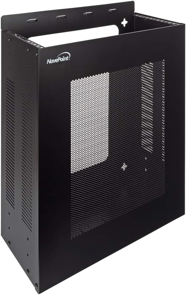 4U Black Wall Mountable Server Rack K8199