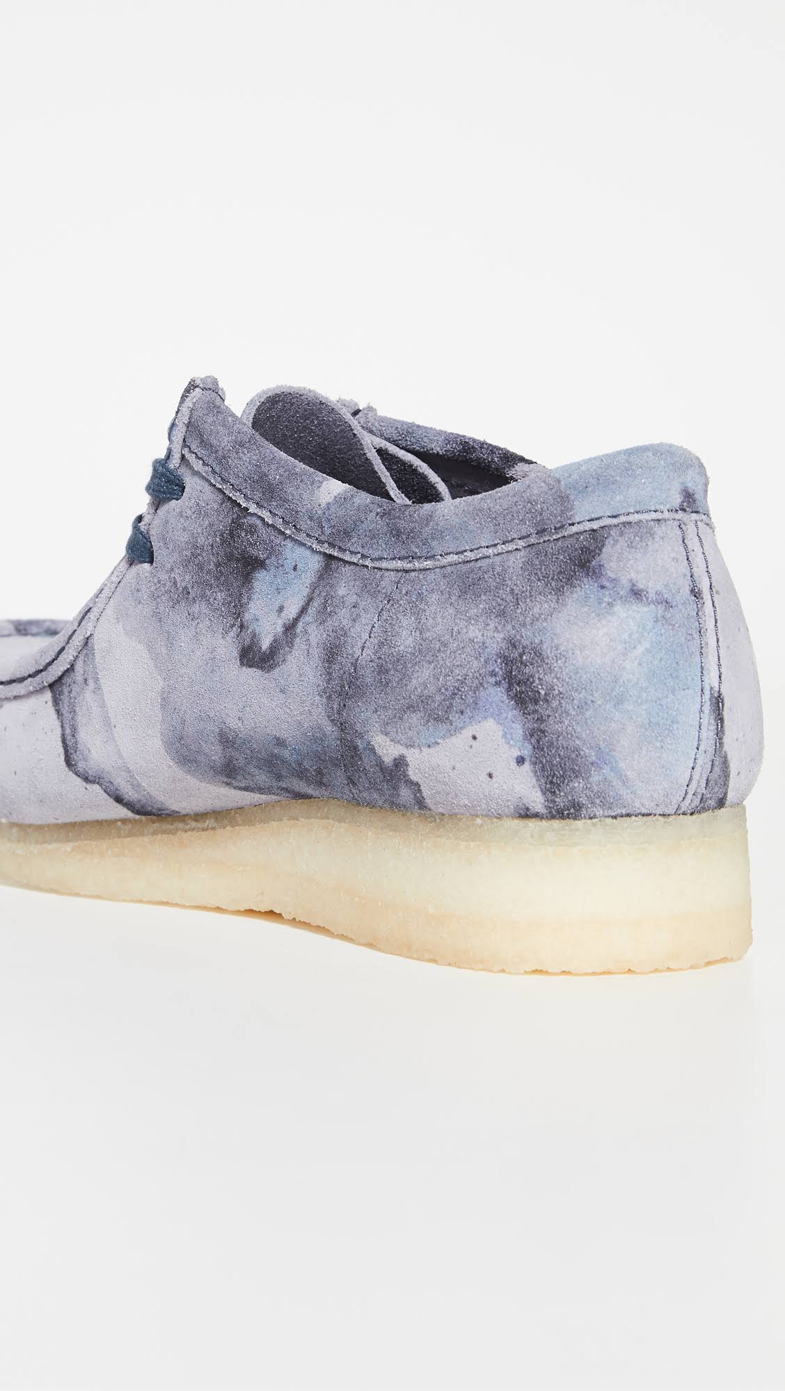 Blue Camo Wallabee Shoes I180473