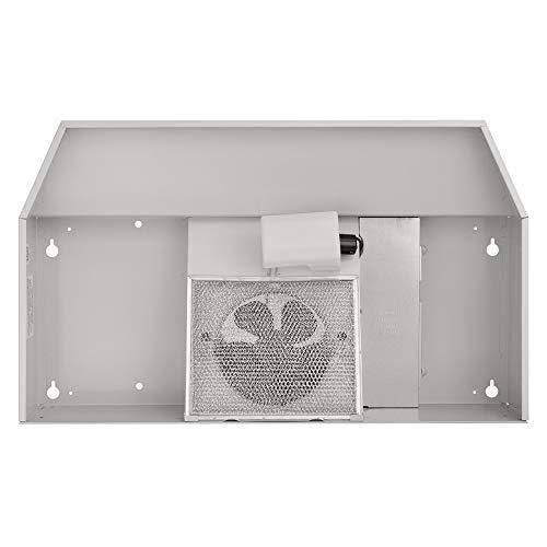 White Under Cabinet Range Hood Insert with Light B84804
