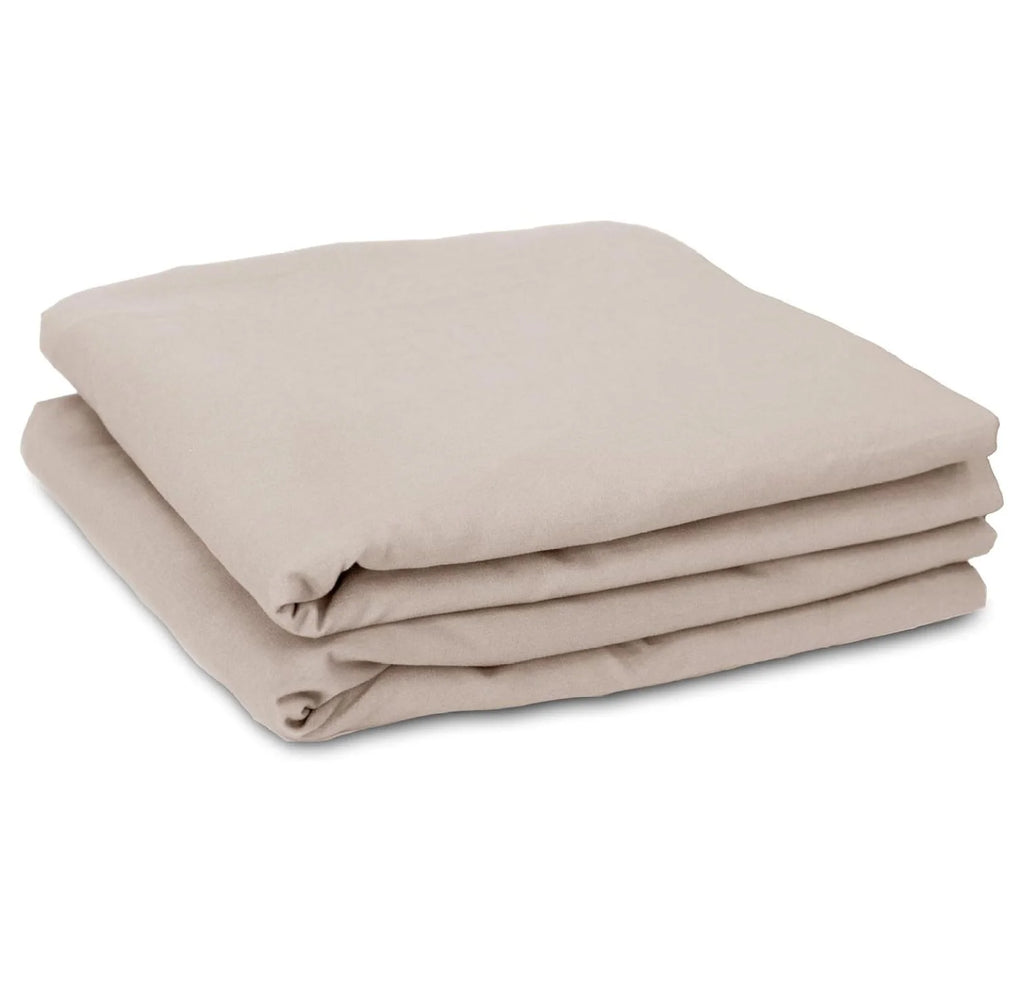 2-Pack Twin Flat Sheets Only, Soft Microfiber Oversized Bed Sheets, 66" x 96" S6004