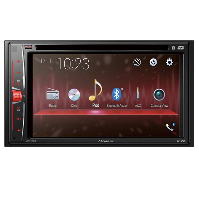 6.2" Double-DIN Multimedia DVD Receiver with Bluetooth S728
