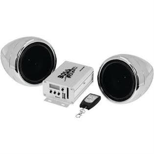 600 Watt Motorcycle ATV Sound System with FM Tuner Bluetooth K26651