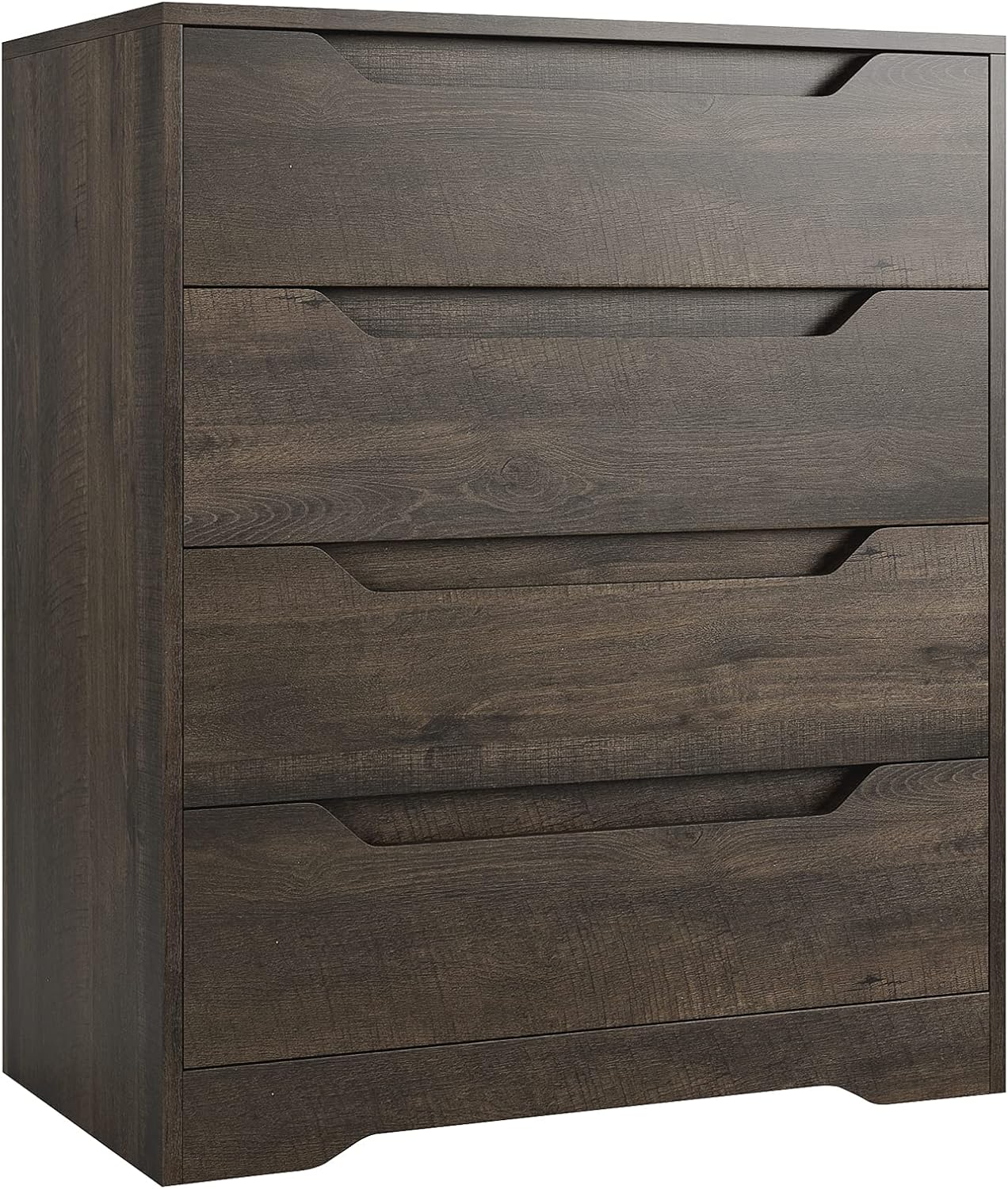 White 4 Drawer Wood Dresser X81809