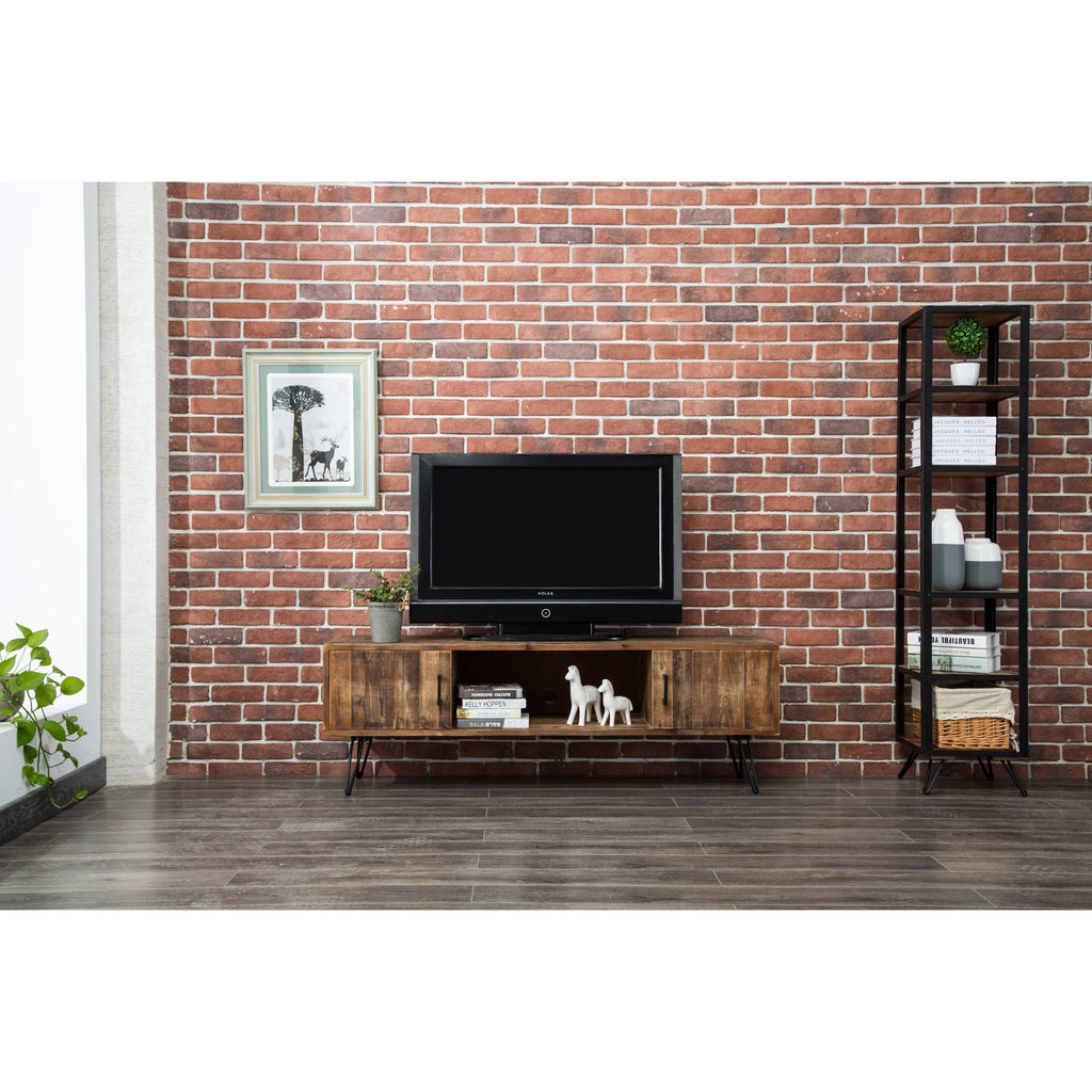 Carbon Black Media TV Stand Y87047