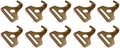 2 Flat Narrow Hook - 10 Pack K304