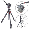 Carbon Fiber Tripod with Fluid Video Head B3044