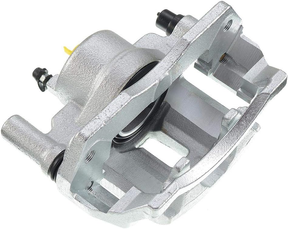 Disc Brake Caliper Assembly with Bracket for Mazda Protege Protege5 1999-2003 Front Left Driver Side Pack of 2 O3357
