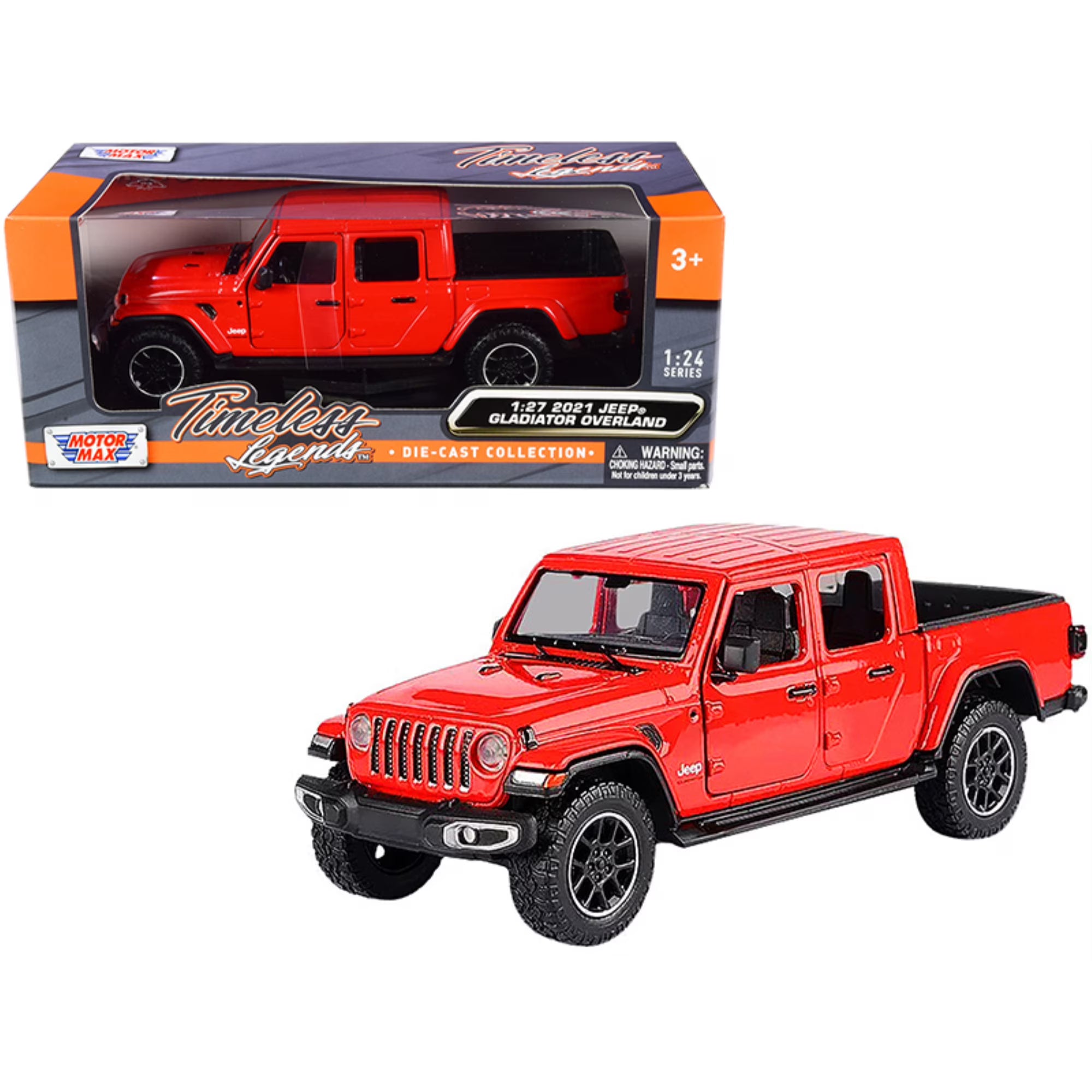 Red Pickup Truck Diecast Model Car X300