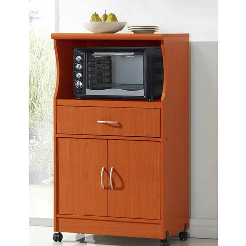 Cherry Microwave Kitchen Cart N4449