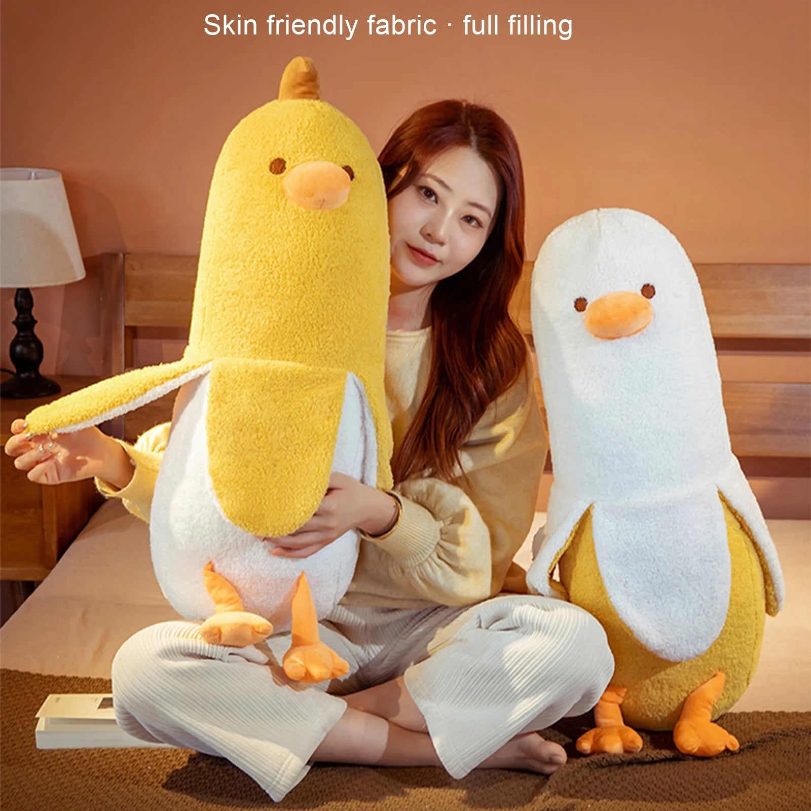 Banana Duck Plush Toy Stuffed Animals Plushie K603