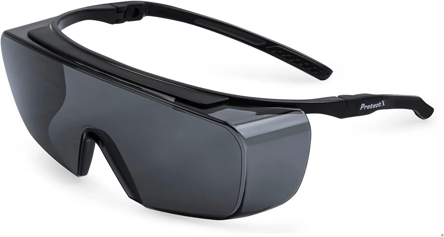 Safety Glasses Scratch Resistant Anti Fog Polycarbonate Lenses ANSI Z87.1 Rated UV Protection Pack of 2 A4464
