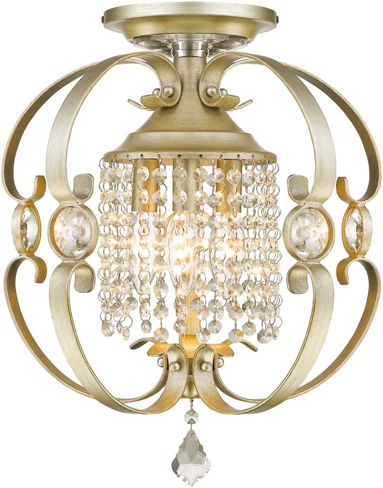 Brushed Etruscan Bronze Semi-Flush Pendant J28522