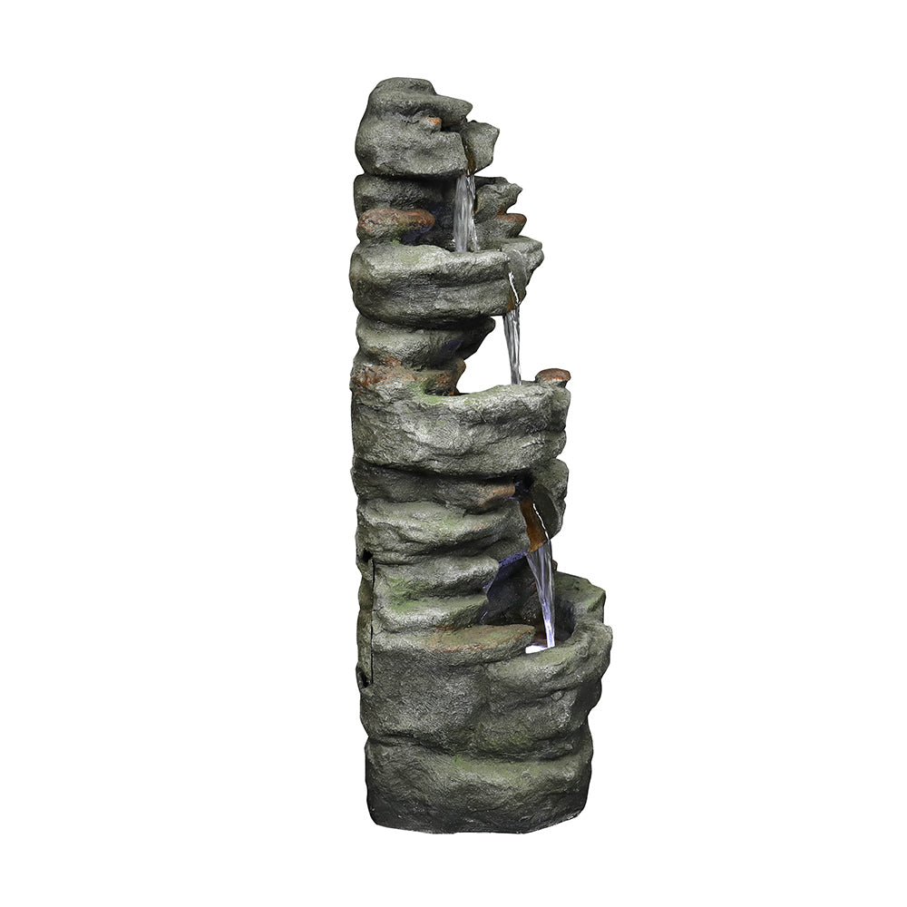 Rock Water Fountain with Led Lights B587