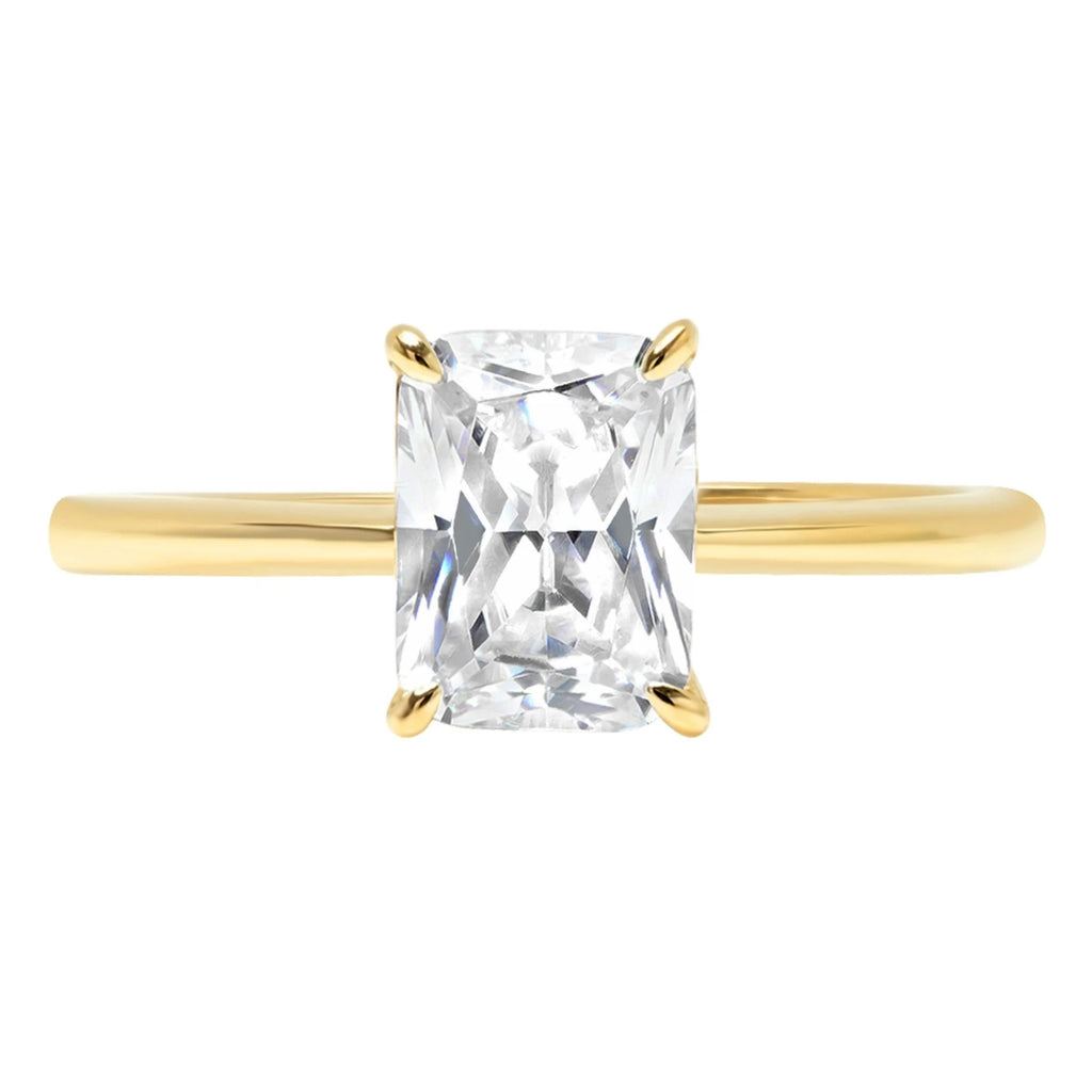 18K Yellow Gold Solitaire Engagement Ring S39669