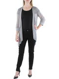 Mesh Sheer Duster Blazer K9046
