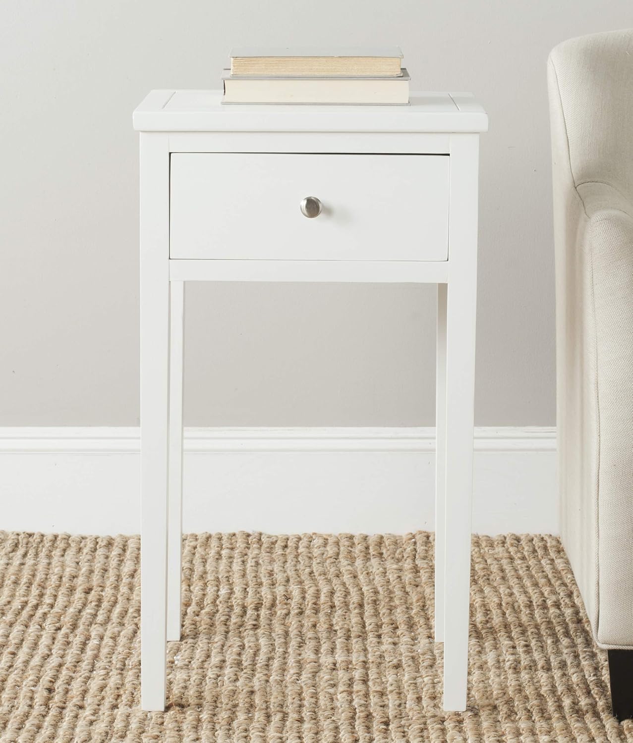 French Grey End Table T7703