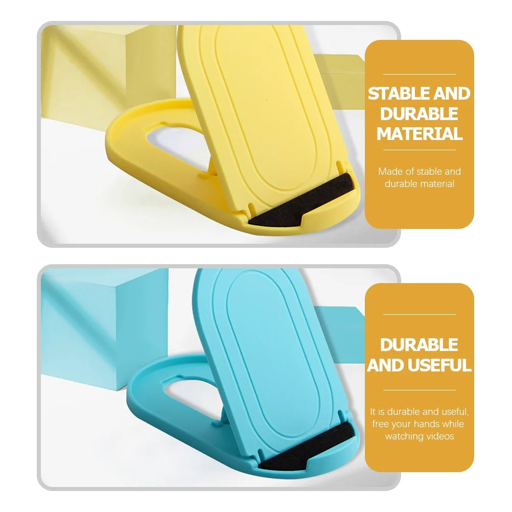 12 Pcs Foldable Plastic Desktop Phone Holder Y431