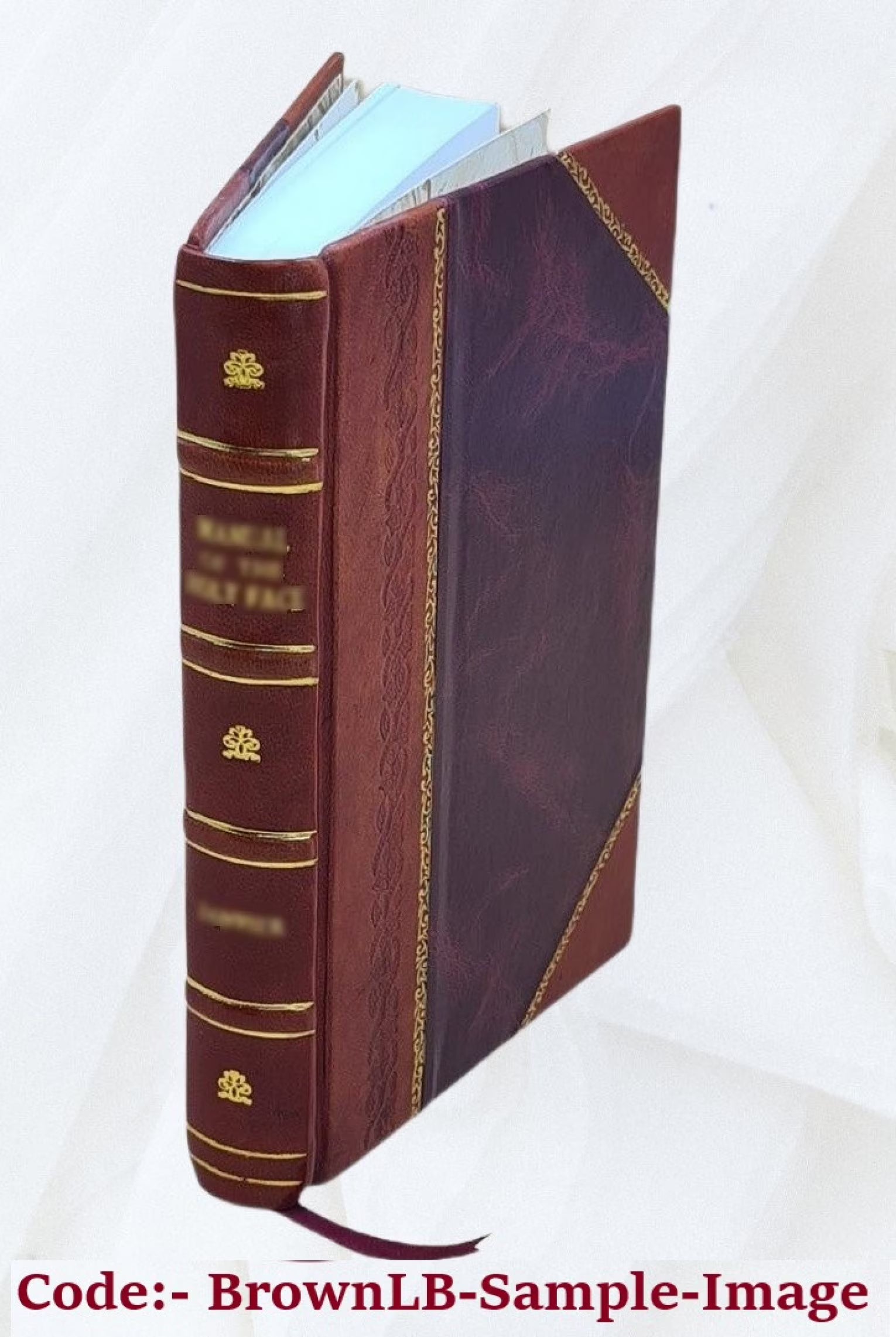 Eclogues and Aeneid I-VI. 1889 Leather Bound E468