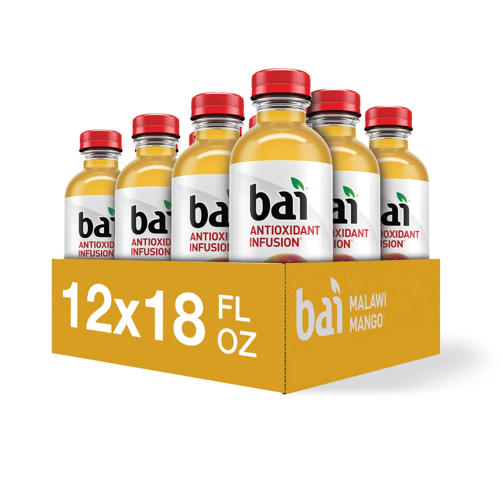 Gluten-Free Malawi Mango Antioxidant Infused Drink, 18 Fl Oz, 12 Pack Bottles P1597