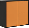 Blue Steel Wall Cabinet Y8606
