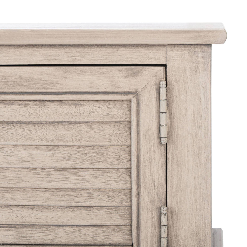 2 Drawer 2 Door Greige Console Table J2672