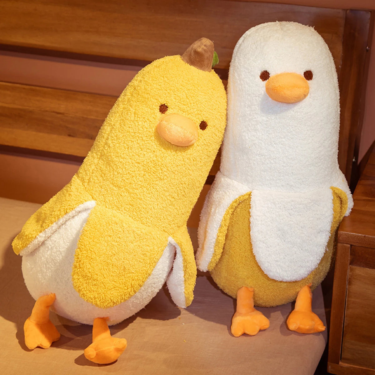 Banana Duck Plush Toy Stuffed Animals Plushie K603