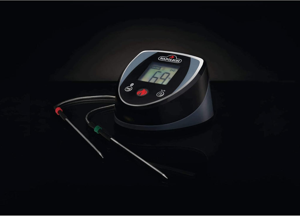 Black and Grey Bluetooth Grill Thermometer R51824