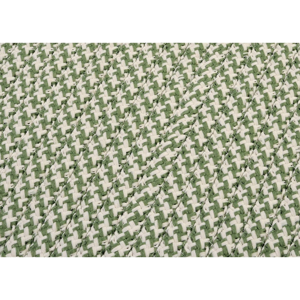Moss Green Herringbone Runner Z2345